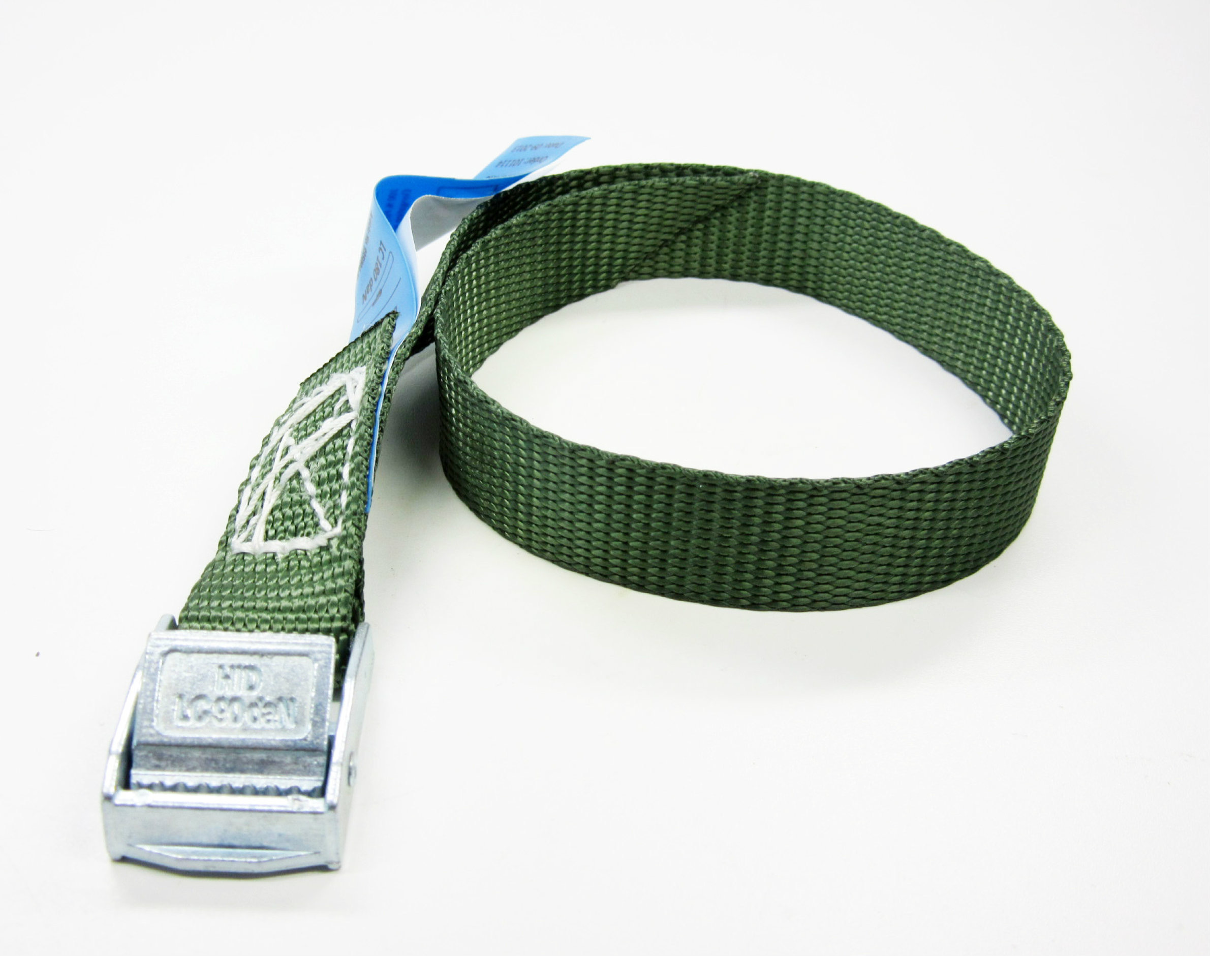 Spanband groen 55 cm met klemsluiting